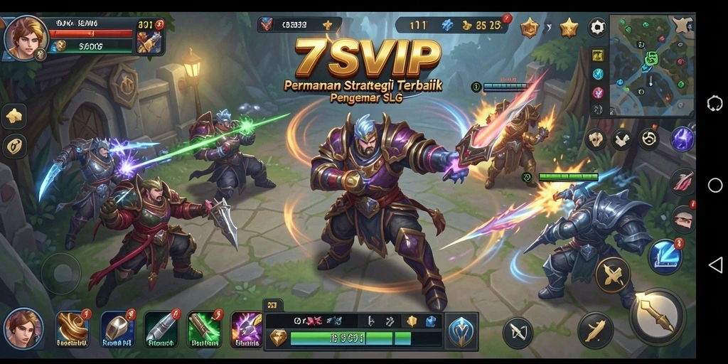 Gameplay menarik dengan strategi membangun kerajaan.