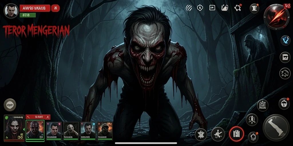 Gameplay menyeramkan AW8 yang penuh ketegangan.
