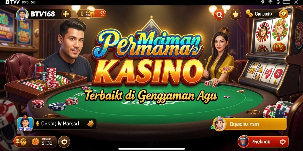 Tampilan menarik dari gameplay Kasino di BTV168.