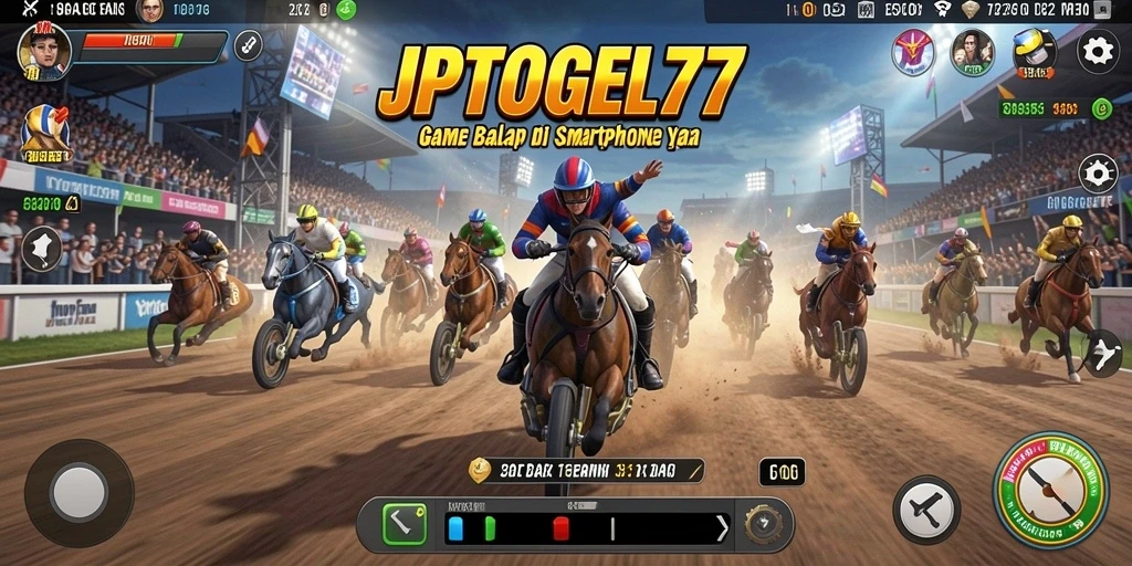 Gameplay balap seru dan grafis menawan di JPTOGEL77.