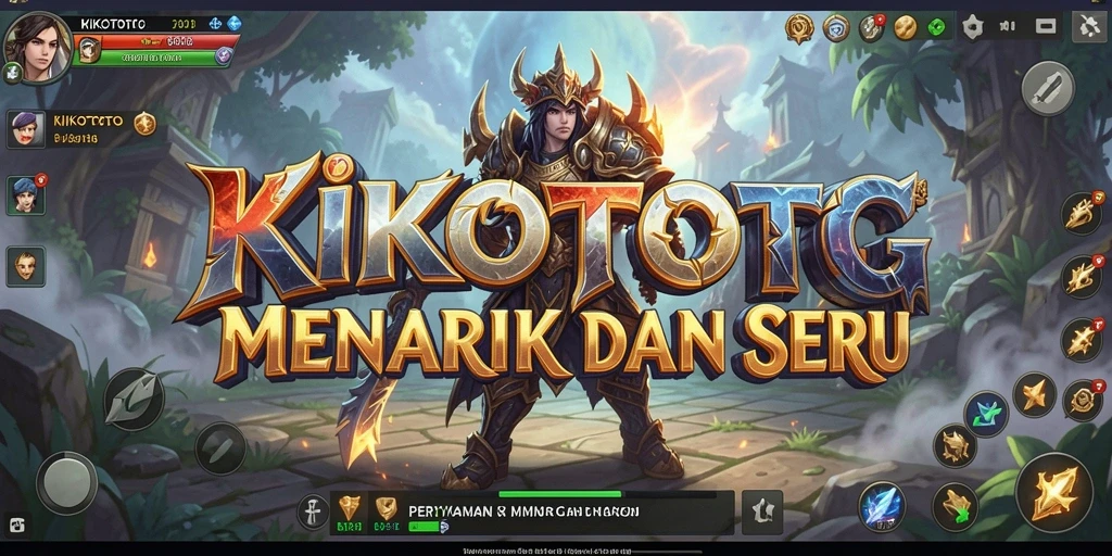 Gameplay KIKOTOTO menampilkan pertarungan yang seru dan grafis yang memukau.