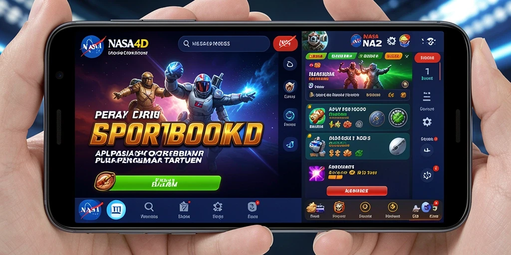 Screenshot gameplay dari aplikasi Sportsbook NASA4D yang menarik.