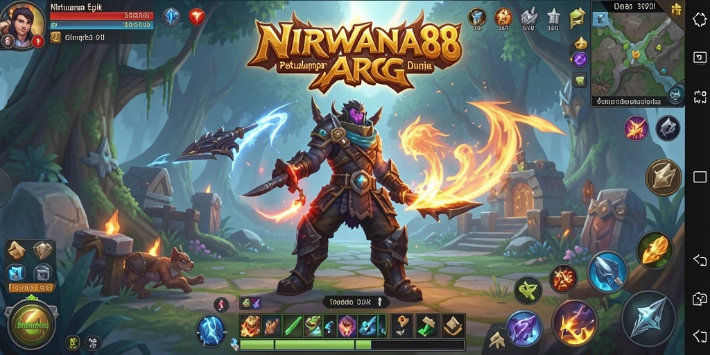 Tampilan gameplay NIRWANA88 yang menakjubkan dan penuh aksi.