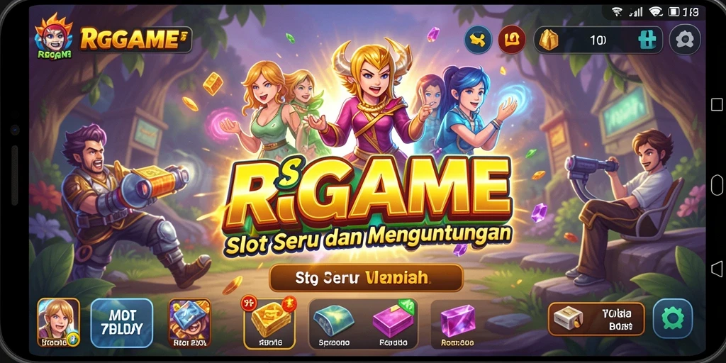 Screenshot utama RPGAME menunjukkan gameplay Slot yang mengasyikkan.