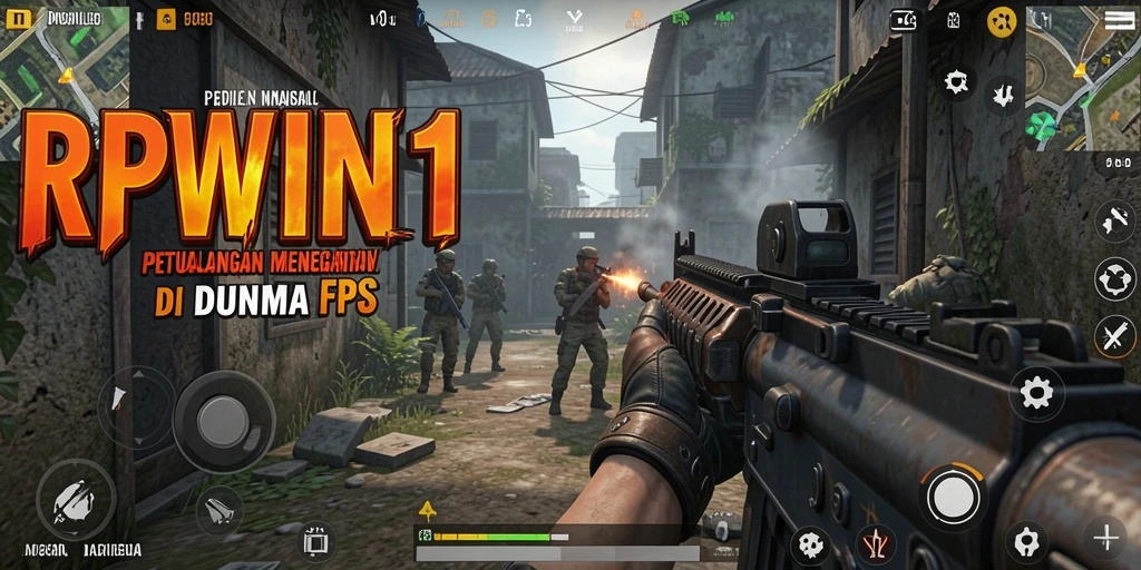 Screenshot menampilkan aksi seru dalam gameplay RPWIN1.